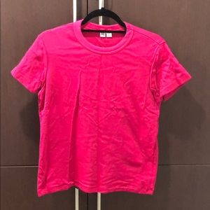 Uniqlo Maroon Large Short Sleeve Tee. Cotton.